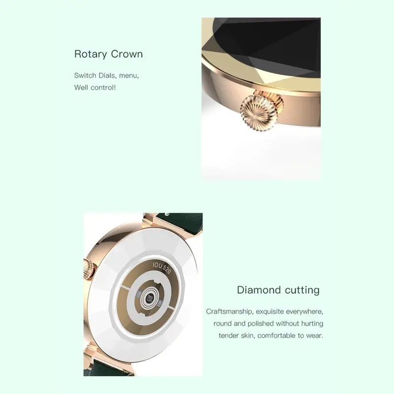 ساعت هوشمند گرین لاین مدل Swarovski